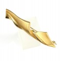 brosa "elegance" 80's. gold plated 18 k. Franta